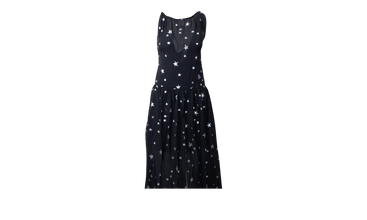 Stars Fil Coupe Halter Dress 