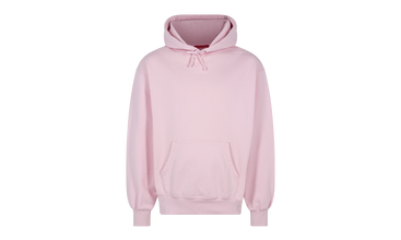 Satin Appliqué Hooded Sweatshirt 