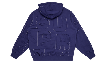 Cutout Letter Hoodie 