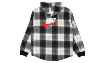 Nike Plaid Hooded Sweatshirt 
