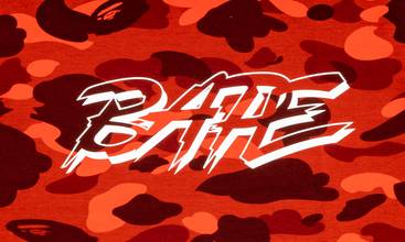 Color Camo Bape Tee
