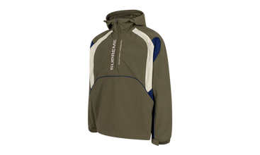 Paneled Half Zip Pullover 