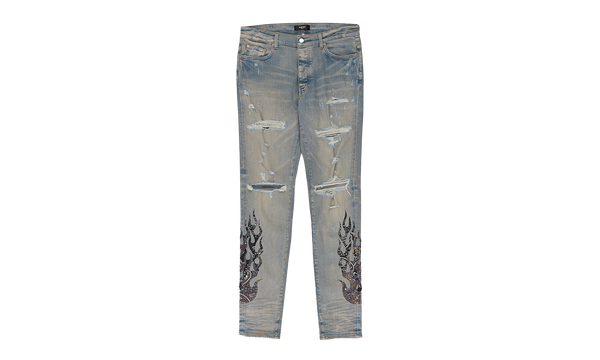 BANDANA FLAME JEAN "Clay Indigo/Black"