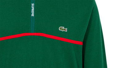 Lacoste Pique Zip LS Polo 