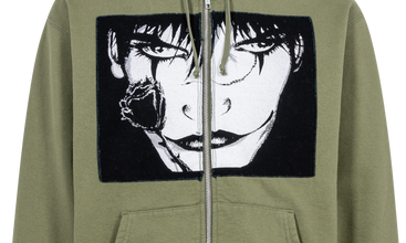 The Crow Zip Up Hoodie 