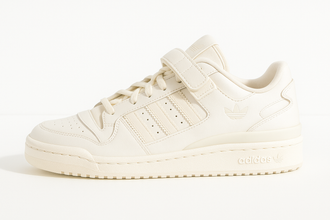 Light Adidas Forum shoes, right view 1