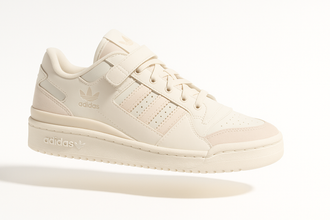 Light Adidas Forum shoes, right view 2