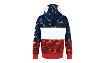 Color Camo Ape Half Zip Pullov 