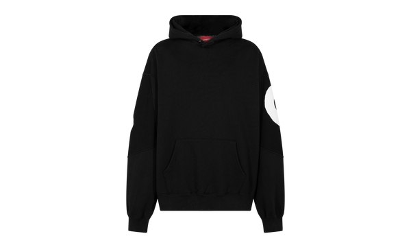 Big Logo Jacquard Hooded Sweatshirt "Black"