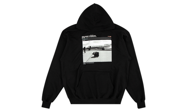 Denim Tears/Pyrex Vision Black Hoodie "Virgil Abloh x MCA Figures of Speech"
