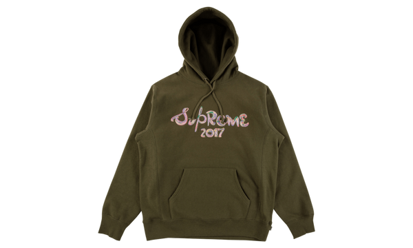 Brush Logo Hooded Sweatshirt "FW17"