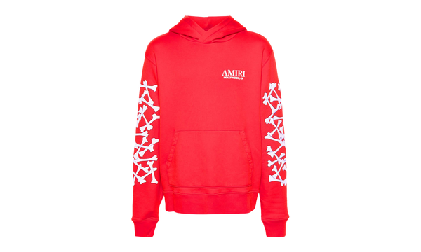 Bones Stacked Hoodie "RED"
