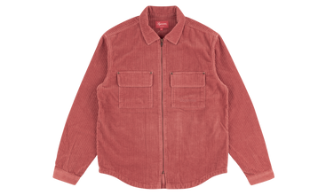 Corduroy Zip Up Shirt 