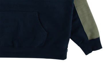 Paneled Hooded Sweatshirt 