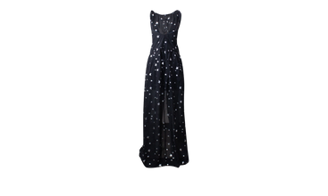 Stars Fil Coupe Halter Dress 