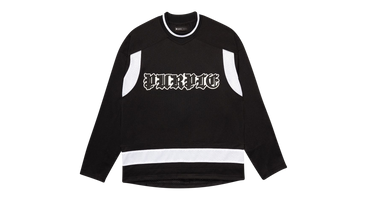 TEAM MESH COLOURBLOCK LS TOP BLACK BEAUTY 