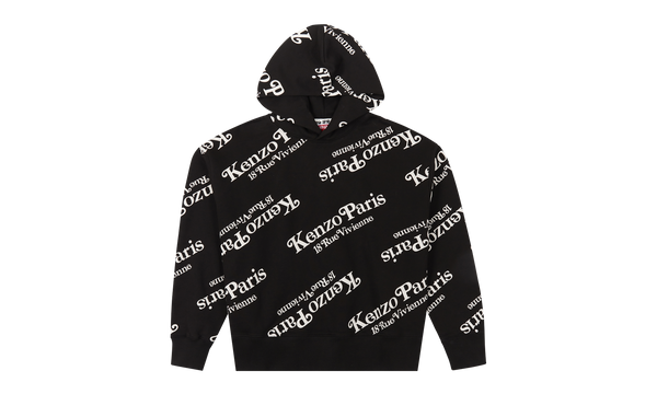 BY VERDY OVERSIZE ALLOVER PRINT SWEATSHIRT HOODIE BLACK "BLACK"