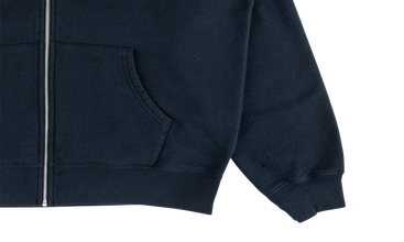 Small Box Zip Up Hoodie 
