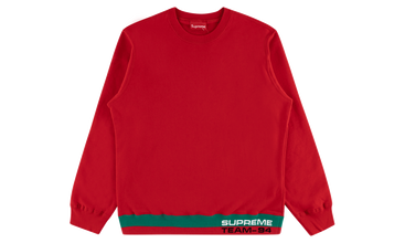 Rib Stripe Crewneck 