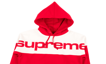 Block Hooded Sweatshirt 