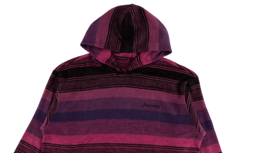 Knit Stripe Hooded L/S Top 