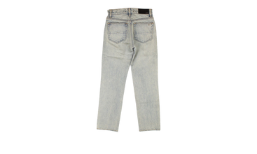 Cropped Straight Stack Jeans 