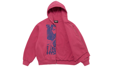 HYSTERIC GLAMOUR Thermal Lined Zip Up Hooded Sweat 