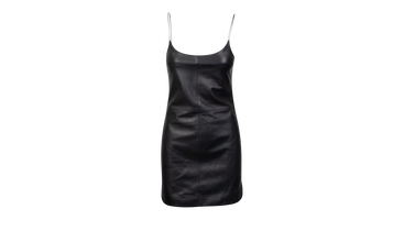 Leather Slip Dress 