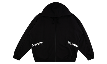 Color Blocked Zip Up Hoodie 