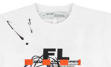 Futura Church & State #2 White Tee 