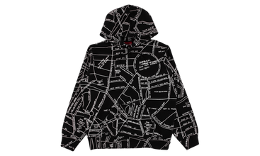 Gonz Embroidered Map Hoodie 