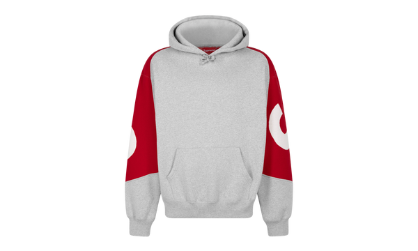 Big Logo Jacquard Hooded Sweatshirt "Heather Grey"