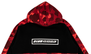 Color Camo Pullover Hoodie