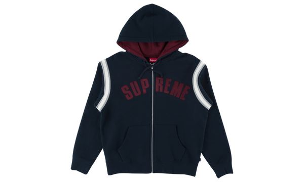 Jet Sleeve Zip Up Hooded Sweat Shirt "SS 18"