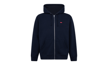 Small Box Zip Up Hoodie 