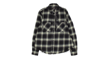 Shadow Plaid Blouse 