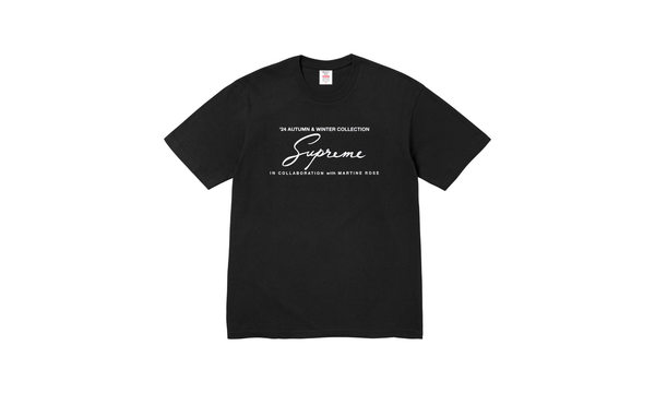 Martine Rose Tee "FW 24 - Black"