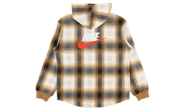 Nike Plaid Hooded Sweatshirt 