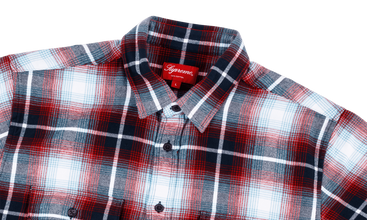 S/S Plaid Flannel Shirt
