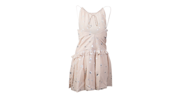 Stars Fil Coupe Halter Dress 