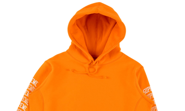 Sleeve Arc Logo Hooded Sweatshirt 