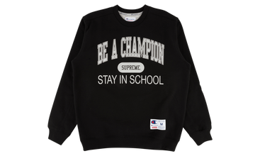 Champion Stay In School Crewneck 