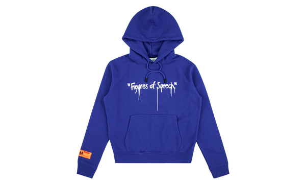 Simon Brown Blue Hoodie "Virgil Abloh x MCA Figures of Speech"
