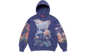Frazetta Zip Up Hooded Sweatshirt 