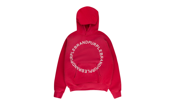 HWT FLEECE PO HOODY "Red"