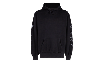 Patches Spiral Hooded Sweatshirt 