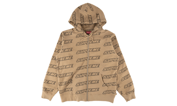 Repeat Zip Up Hooded Sweatshirt "SS 18"