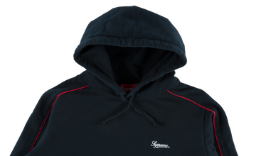Piping Hooded Sweatshirt 