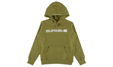 Sequin Logo Hooded Sweatshirt 