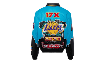 LA LAKERS CHAMPIONSHIP 2020 VEGAN LEATHER JACKET 